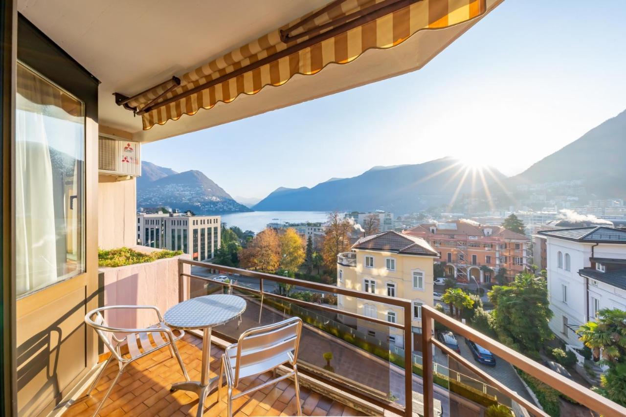 Hotel Delfino Lugano Eksteriør billede